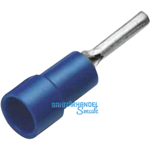 Stiftkabelschuh 2,5mm� isoliert blau