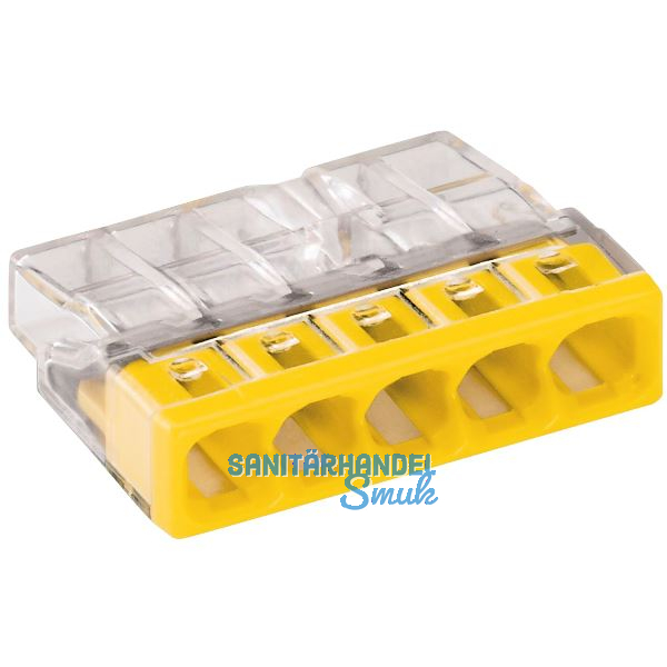 WAGO 2273 5-Leiter-Verbindungsklemme 0,5-2,5mm�