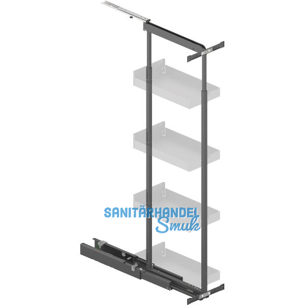 PEKA Hochschrank Standard Set KB 300 mm 1200 - 1600 mm Anthrazit