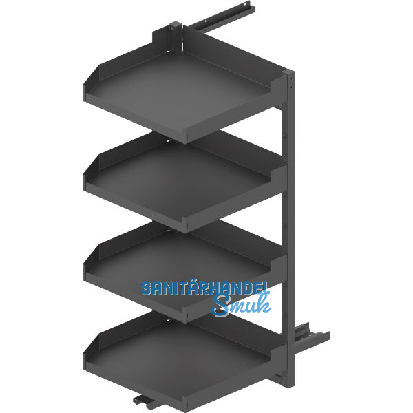 PEKA Pleno Maxi Standard Set 600-1300 links Anthrazit