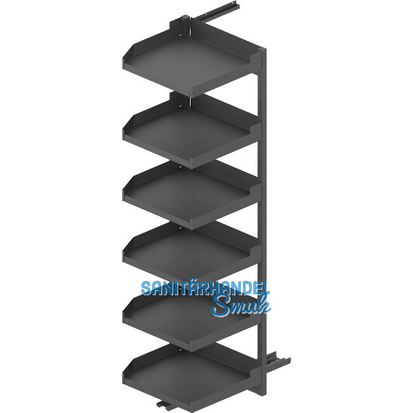 PEKA Pleno Maxi Standard Set 600-1900 links Anthrazit