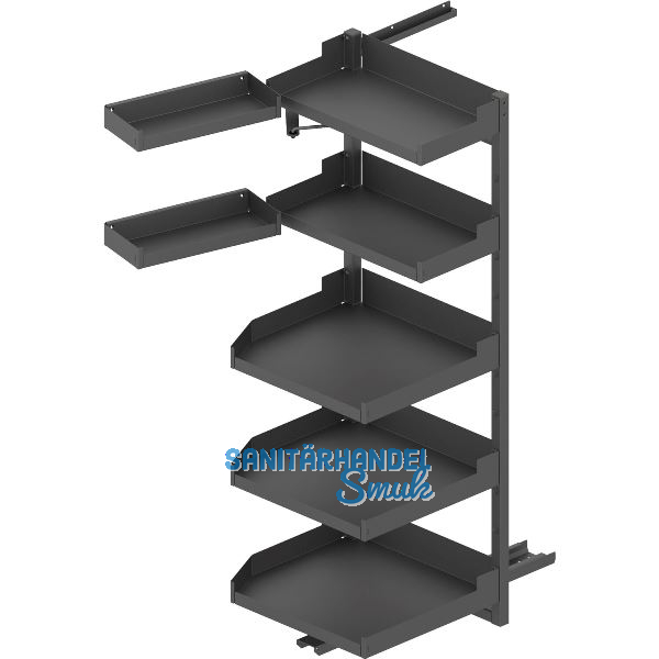 PEKA Pleno Maxi Plus Set 600-1600 links Anthrazit