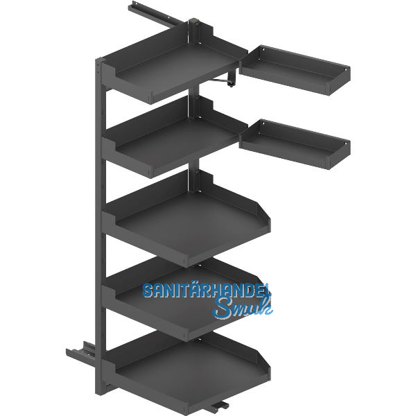 PEKA Pleno Maxi Plus Set 600-1600 rechts Anthrazit