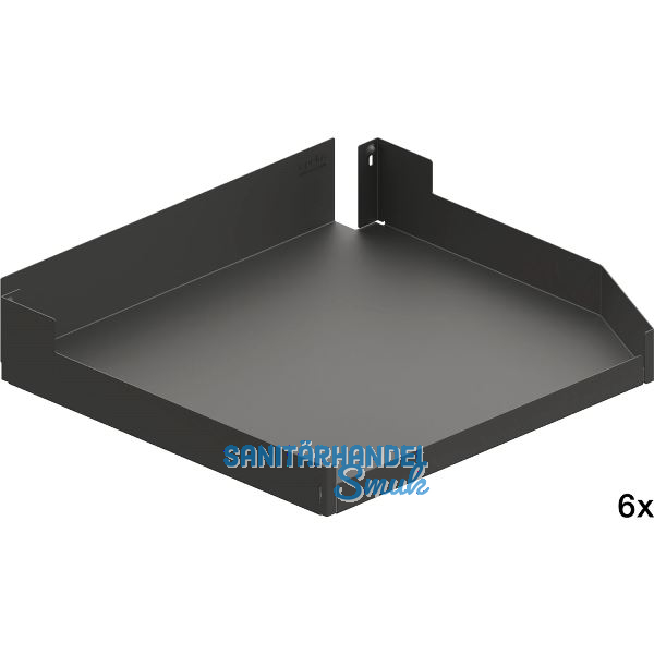 PEKA Einh�ngetablar-Set Liro 450-1900 rechts Pleno Maxi Standard Anthrazit