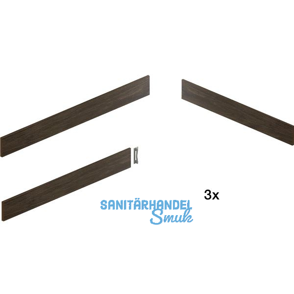 PEKA Relingeinsatz-Set Liro 600-1900 Pleno Maxi Plus Eiche gebeizt