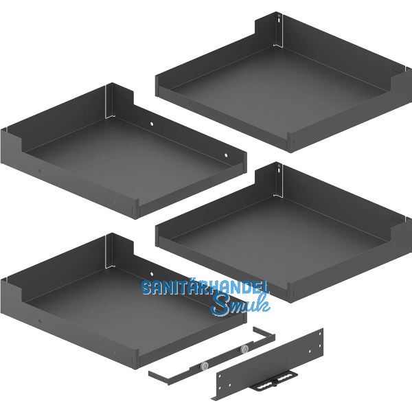 PEKA Einh�ngetablar-Set Liro 450 Magic Corner Comfort Anthrazit