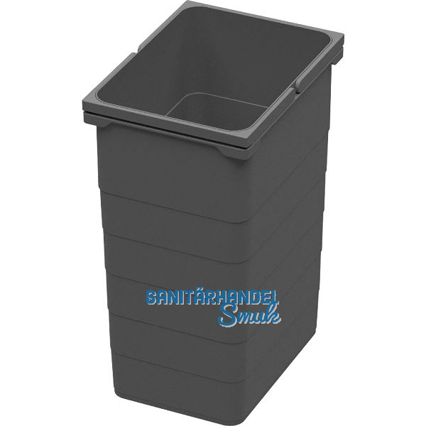 NINKA Abfallsammler 26 L Dunkelgrau