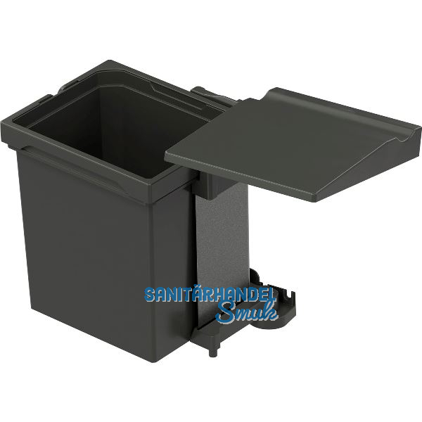 VS ENVI Single Einbau-Abfallsammler KB 400 mm 7 Liter Kunststoff Lava