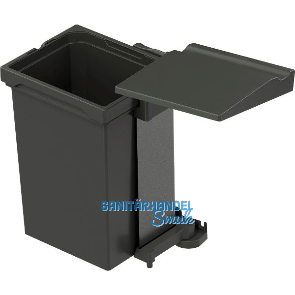 VS ENVI Single Einbau-Abfallsammler KB 450 mm 10 Liter Kunststoff Lava