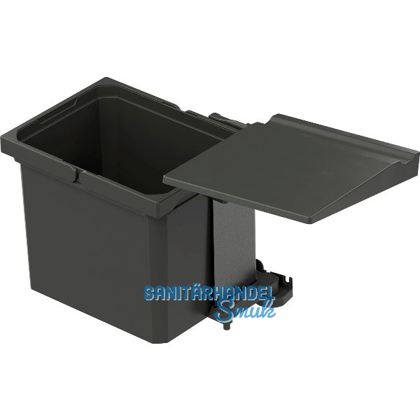 VS ENVI Single Einbau-Abfallsammler KB 450 mm 12 Liter Kunststoff Lava