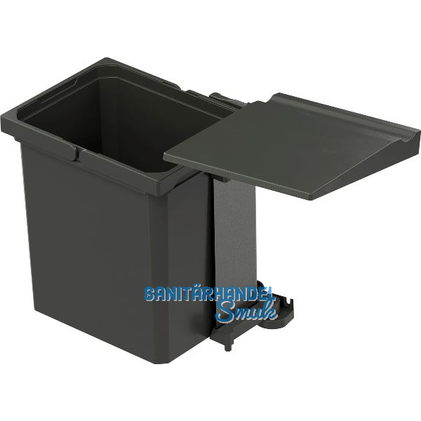 VS ENVI Single Einbau-Abfallsammler KB 450 mm 15,5 Liter Kunststoff Lava