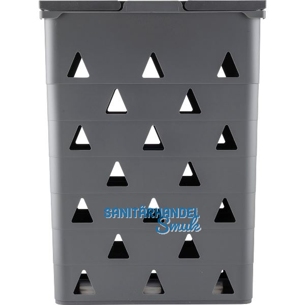 NINKA W�schebeh�lter eins2laundry 42 Liter Dunkelgrau