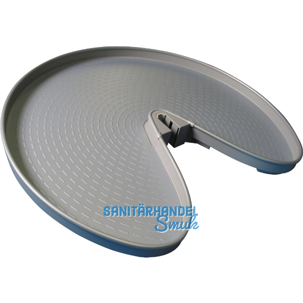 NINKA 3/4-Kreis Schwenkboden ProArc KB 900 mm Kunststoff Quarzgrau