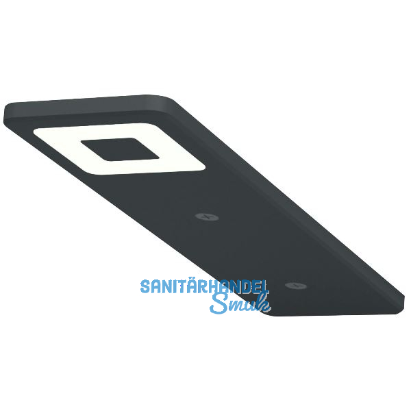 Unterbauleuchte Roe, schwarz, 3er Set mit Netzger�t