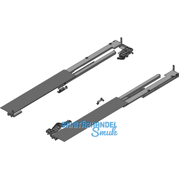 PEKA Schubladensystem Riverso LT 610 - 759 mm Stahlblech verzinkt