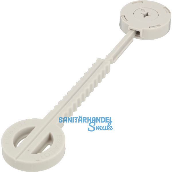 SISO Arbeitsplattenverbinder FIX-A-LOT f�r Arbeitsplatten ab 10 mm, KS hellgrau