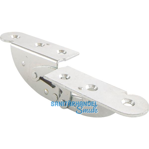 Spanplattenband 133 x 40 x 30 mm, Stahl blau verzinkt