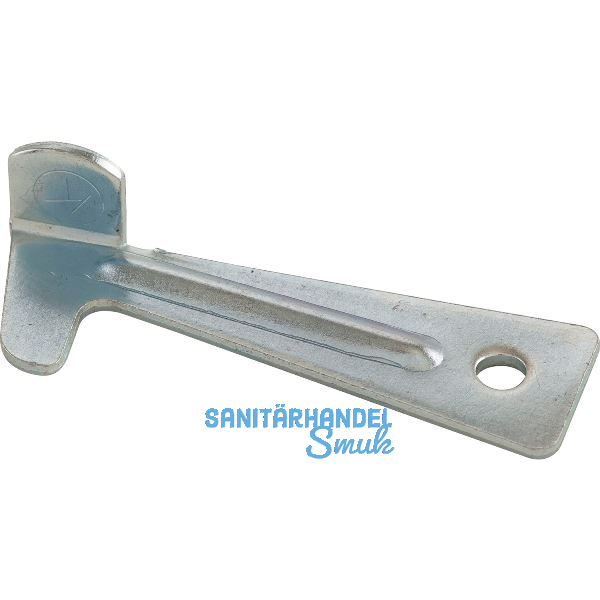 Schlie�haken L�nge 50 mm, Stahl blau verzinkt