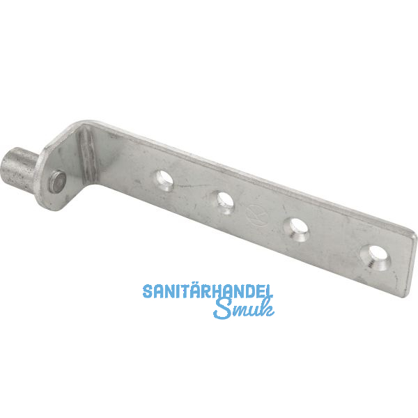 JUNIE Drehlager gerade 93 x 20 mm, Zapfen � 10 mm x 12 mm, Stahl blau verzinkt