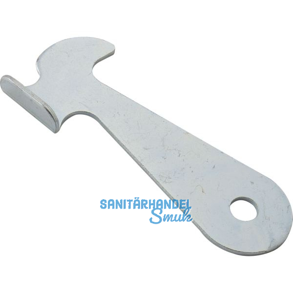 ITALIANA FERRAMENTA Schlie�haken, 62 x 25, 5 x 7 mm, Stahl wei� verzinkt