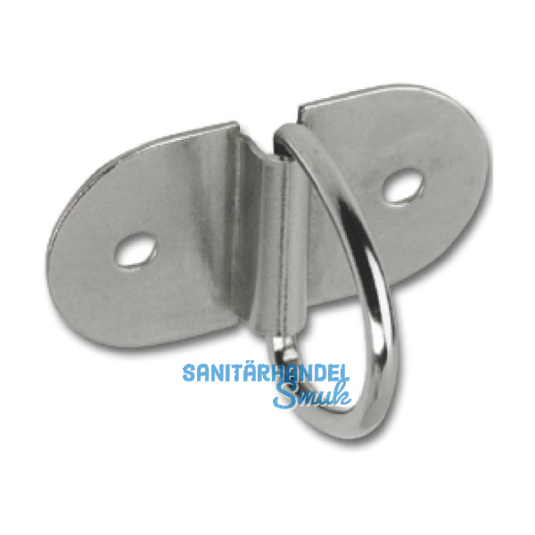 JUNIE Plattengriff Gr��e 48 x 24 mm, Stahl vernickelt