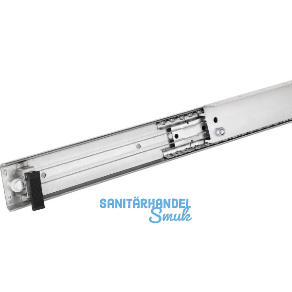 Ausziehtischf�hrung TOPSLIDE, Auszugsweg 1020 mm, L�nge 1500 mm, Stahl/Aluminium