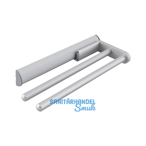 Geschirrtuch-Auszug Eris 2-armig 465 mm Alu eloxiert natur