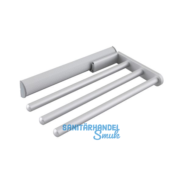 Geschirrtuch-Auszug Eris 3-armig 465 mm Alu eloxiert natur