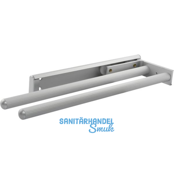 Geschirrtuch-Auszug Pluto 2-armig 330 mm Alu eloxiert matt