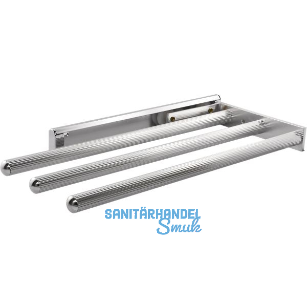 Geschirrtuch-Auszug Pluto 3-armig 444 mm Alu eloxiert gl�nzend