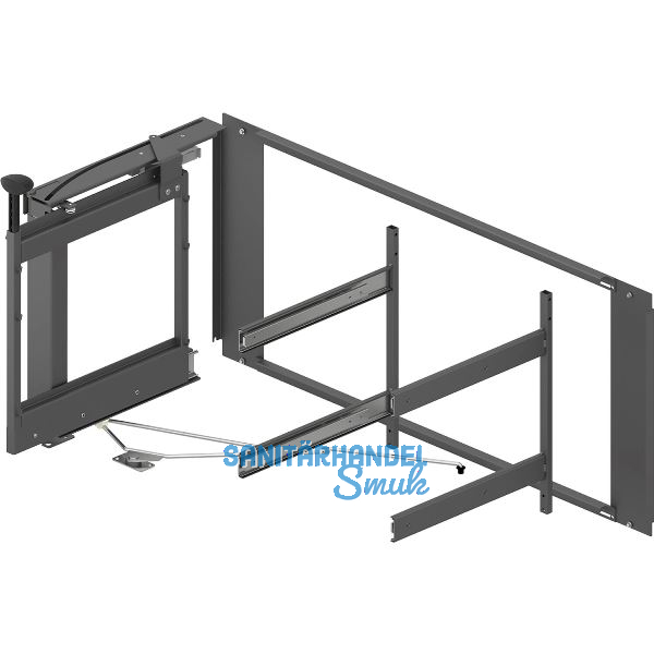 PEKA Eckauszug Magic Corner Comfort KB 1000 mm links Anthrazit