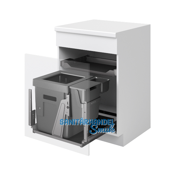 PEKA Abfallsystem Oeko Complet KB 550/600 T 540 mm Anthrazit