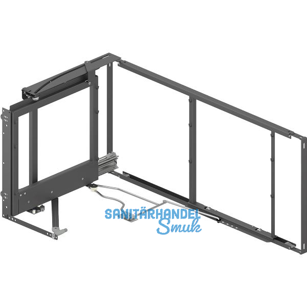 PEKA Eckauszug Magic Corner Standard KB 1000 mm links Anthrazit