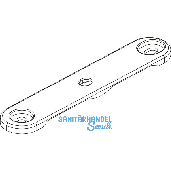 H�henausgleich Alu 77 FRONTSLIDE Kunststoff grau