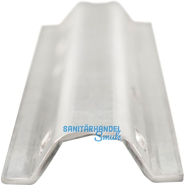 V-Leiste L�nge 1000mm, Breite 60mm, Nuttiefe 16mm, Stahl verzinkt