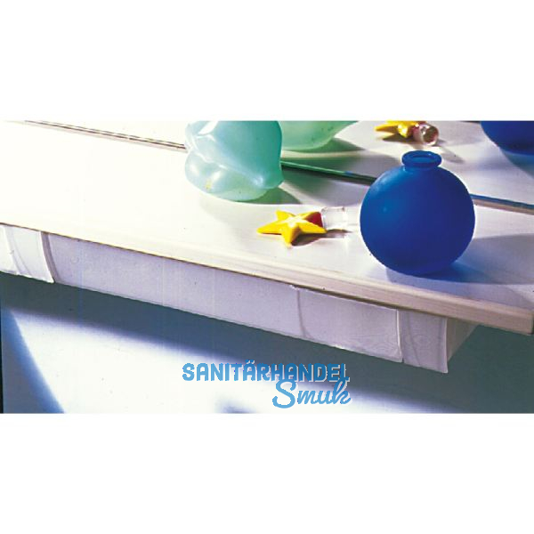 Schwenkschale Swing, Breite 300 mm, H�he 17 mm, Kunststoff transparent