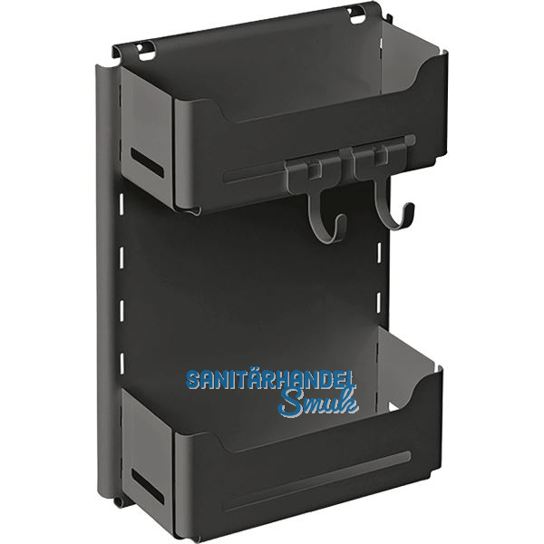 PEKA Mehrzweckregal Sesam Mini, Stahlblech Anthrazit