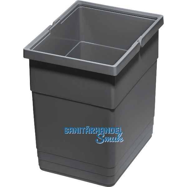 NINKA Abfallbeh�lter 13,5 Liter Dunkelgrau