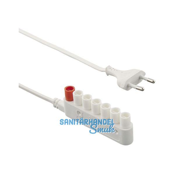 ELEKTRA Verteiler 6-fach + 1 codiert Mini-Stecksystem, 230 V, L�nge 3500 mm