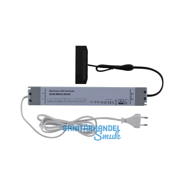 L&S LED-Netzger�t NG40, 12 V/DC, 10-fach Verteiler, Leistung 60 W