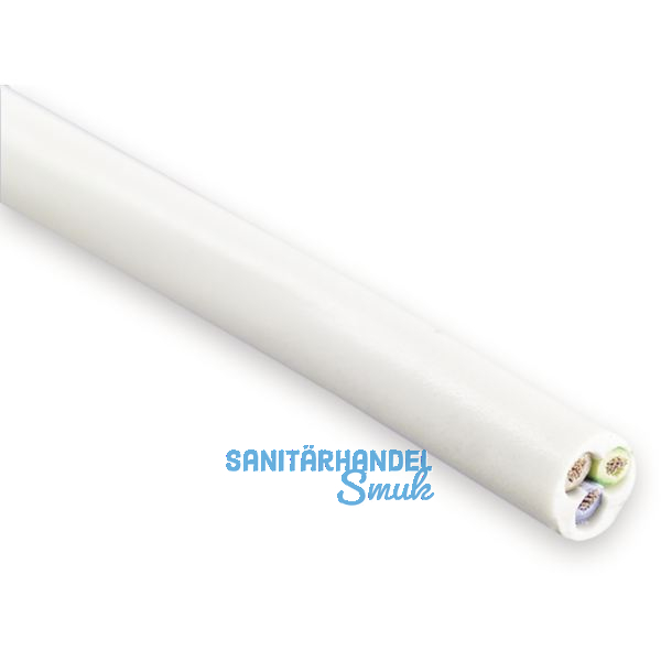 Zuleitungskabel 3-polig, 3 x 0,75 / YML, L 50 m, wei�