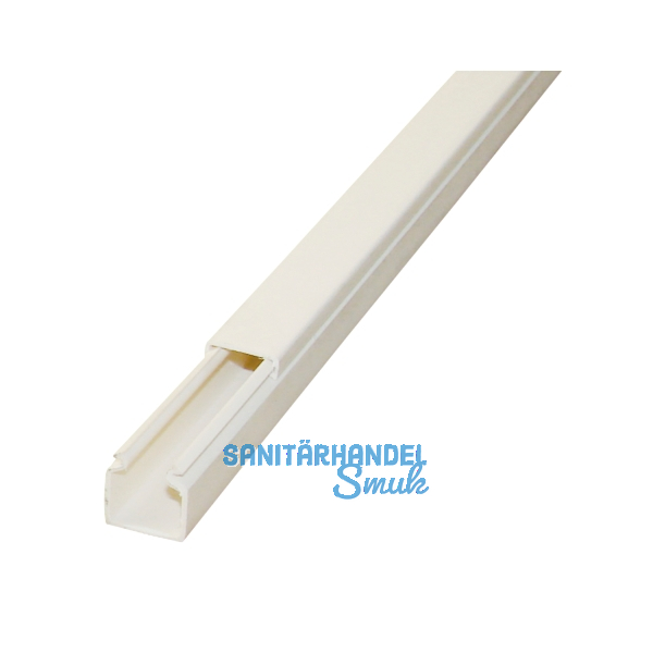 Kabelkanal,15x17 mm, L 2000 mm, Kunststoff wei�