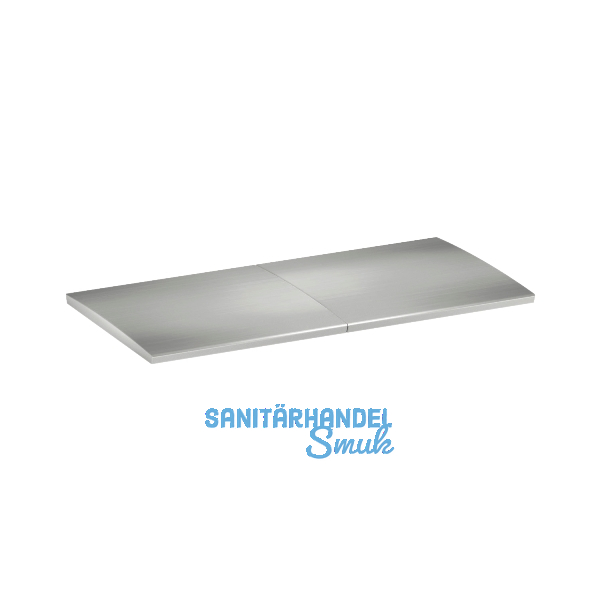 BACHMANN Abdeckung (Paar) zu Steckdose DUE Edelstahl Effekt