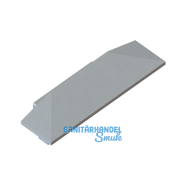 BILTON Endkappe Einbauprofil CT000E-A, Aluminium eloxiert