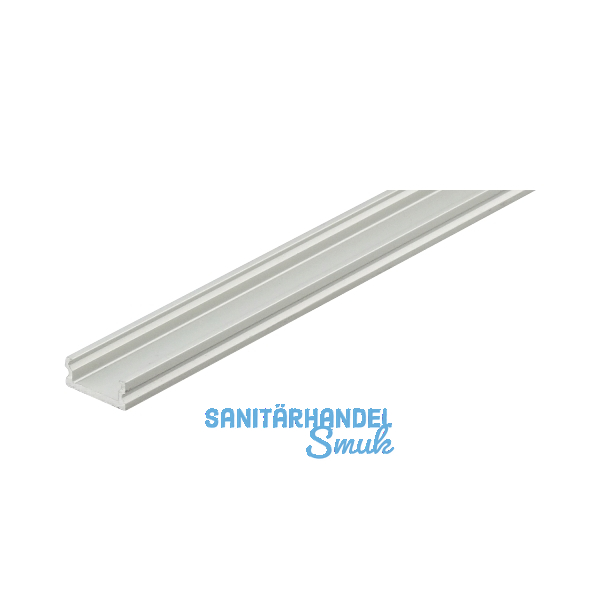 BILTON Aluminium Aufbauprofil CT02 eloxiert, 3000mm ohne Abdeckung