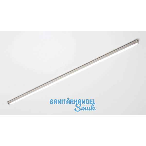 L&S Aufbauprofil Nubio nickelfarbig 3000 mm inkl. Abdeckung opal