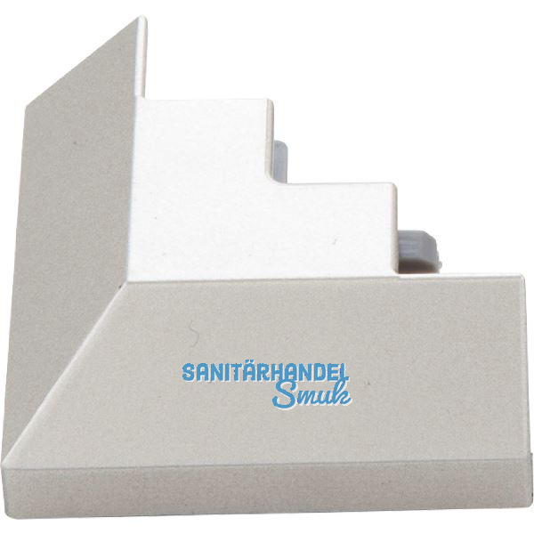 L&S Aussenecke zu Profil Nubio vernickelt matt