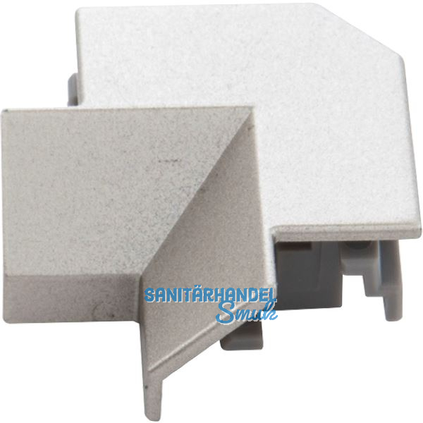 L&S Innenecke zu Profil Nubio vernickelt matt