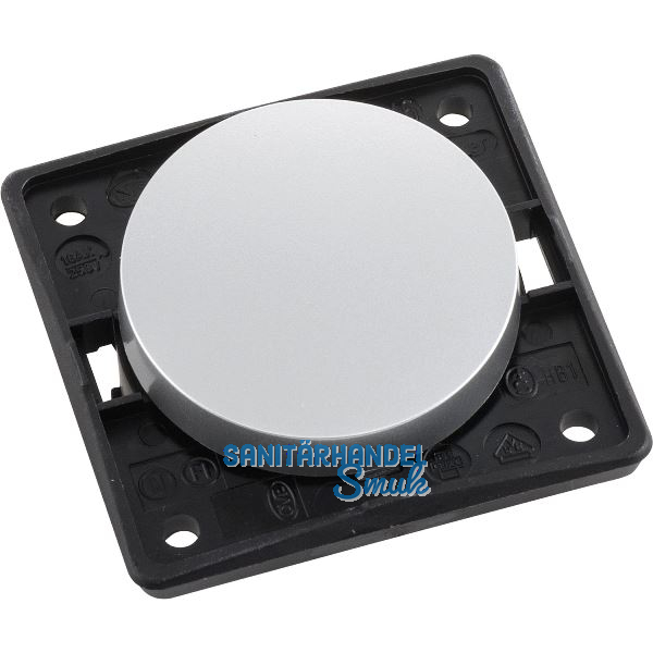 BERKER Integro Flow/Pure Wechselschalter chrom matt lackiert