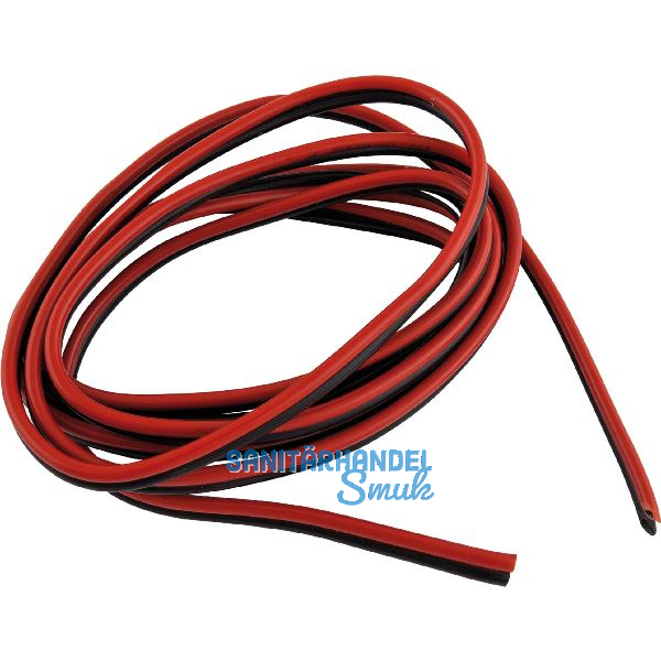 LED-Kabel rot schwarz 2-polig, LIYZ 2x1